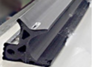 Extruded Rubber Profiles for At Grade Railroad Crossings